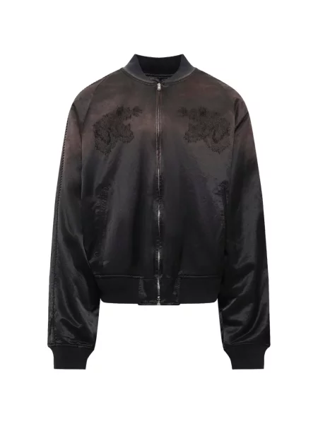 Geacă Doublet cu broderie negru