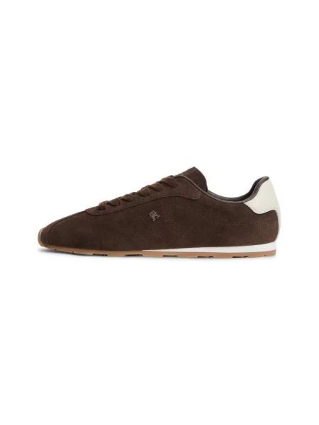 Sneakers Tommy Hilfiger Bella Low Runner Maro alb