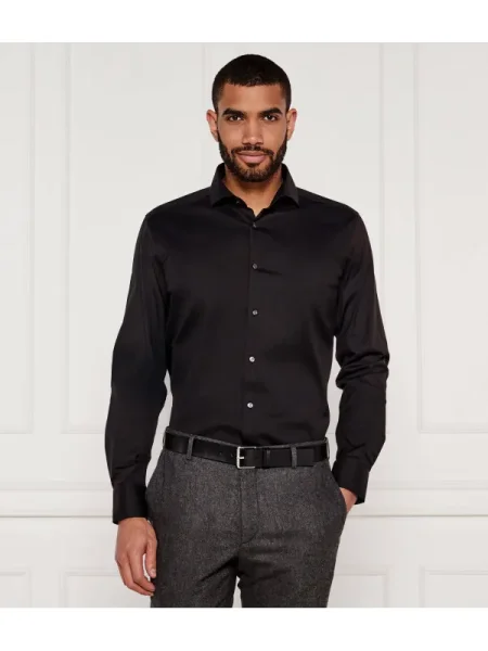 BOSS BLACK Cămașă | Slim Fit negru