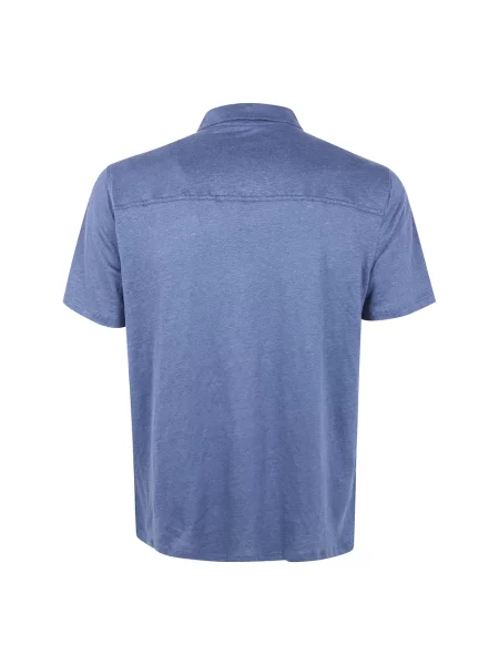 Koszulka polo Majestic Filatures niebieska