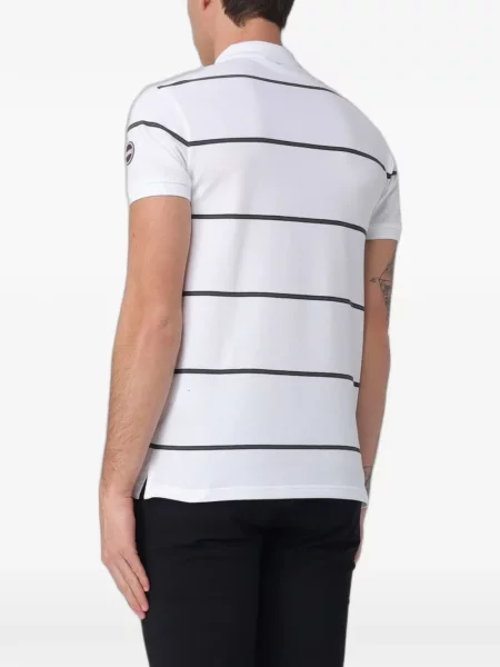 Ριγέ polo Colmar με σχέδιο λευκό