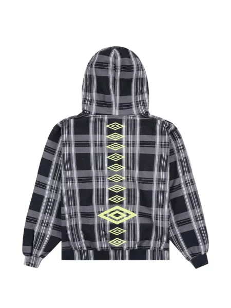 Καρό hoodie Pleasures μαύρο