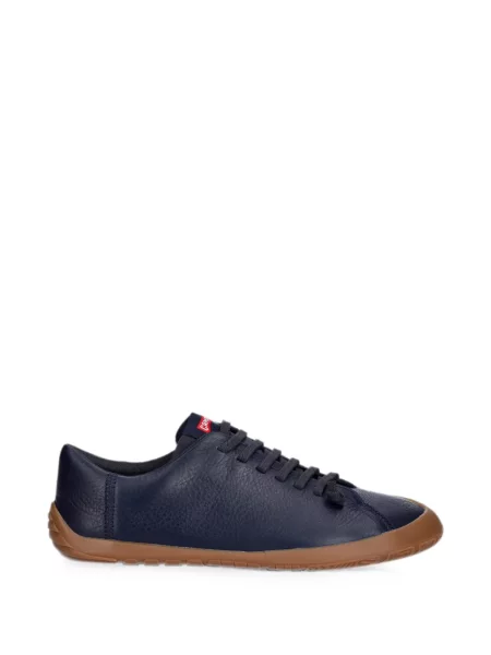 Sneakerși Camper cu șireturi din dantelă albastru