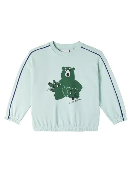 Gyerek melegítő felső Mini Rodini kék