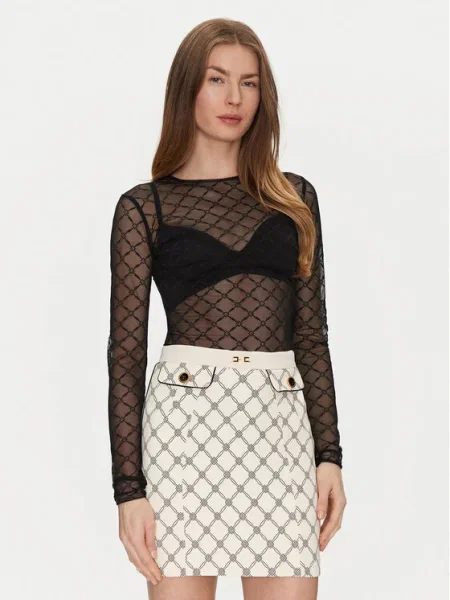 Elisabetta Franchi Body negru