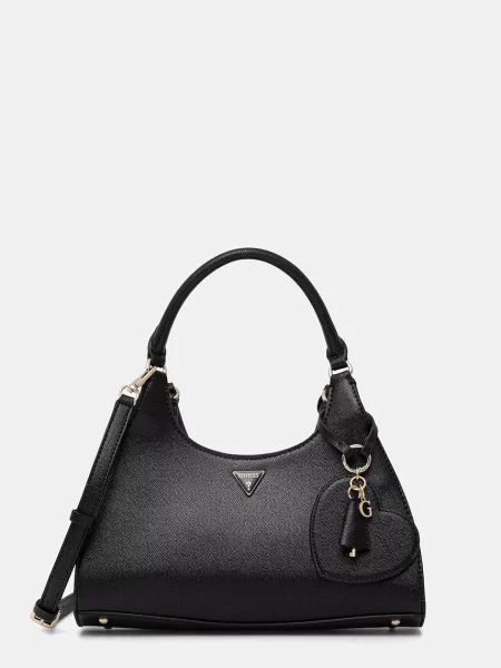 Guess geantă crossbody pentru femei ISOBEL negru