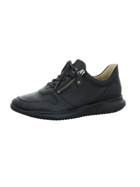 Sneakersy Hartjes skórzane czarne