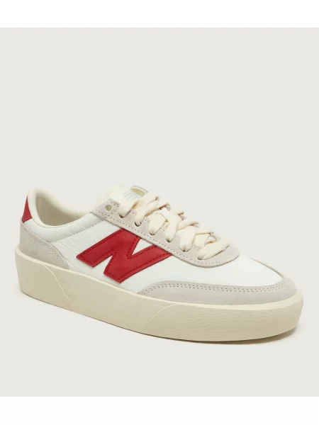 New Balance Teniși din piele bej