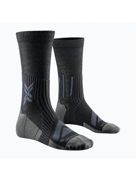 Olcsóbban. Kerékpáros zokni X-Socks Bike Expert Merino Crew black/charcoal. Méret: EU fekete