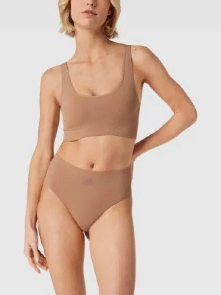 Biustonosz adidas Active Seamless Micro intensywny róż XS różowy