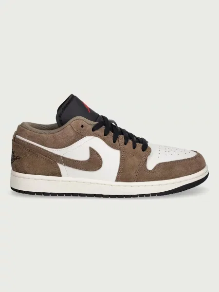 Jordan Air 1 Low sneakers pánske semišové hnedá