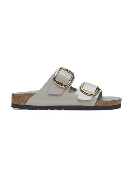 Birkenstock De piele șlapi Arizona gri