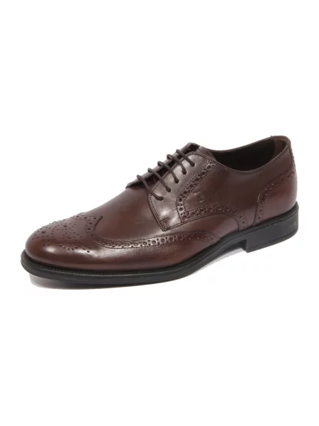 Derby Tod's skórzany brązowy