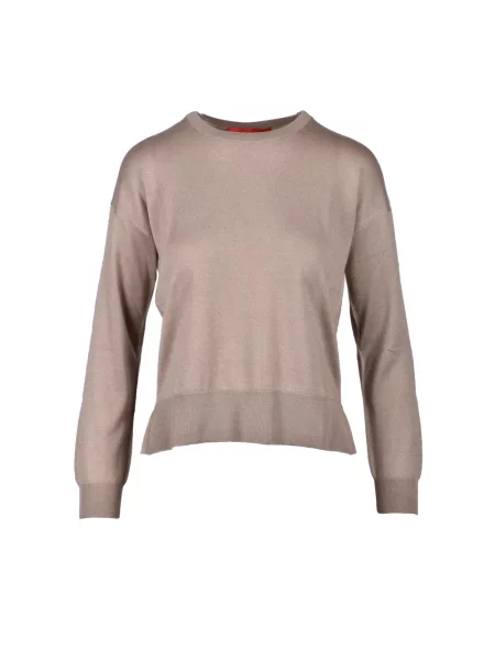 Sweter Wild Cashmere z kaszmiru beżowy