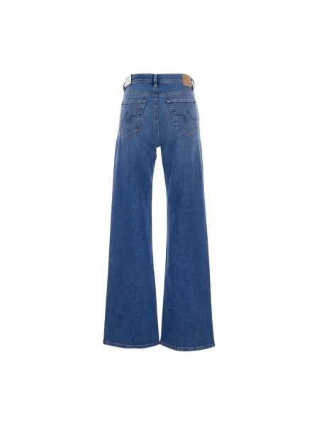 Spodnie Ag Jeans z 5 kieszeniami niebieskie