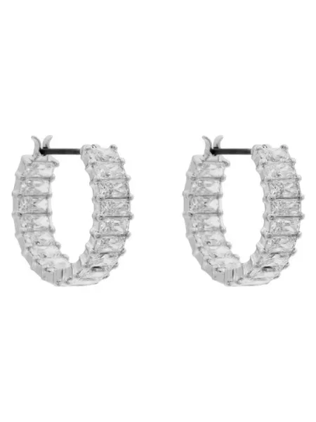 Swarovski fülbevaló MATRIX ezüstszínű