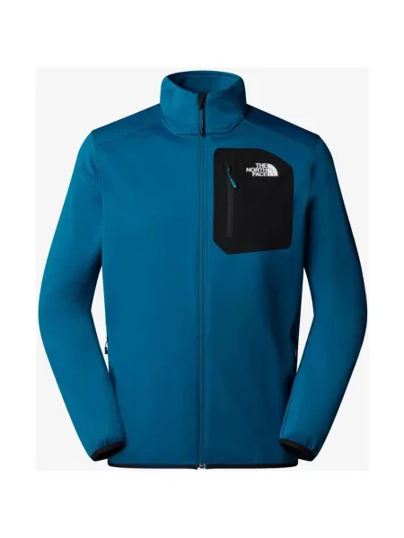 Polar The North Face Crest Full Zip Rzeka S niebieski