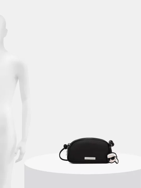 Кожаная сумка через плечо Karl Lagerfeld