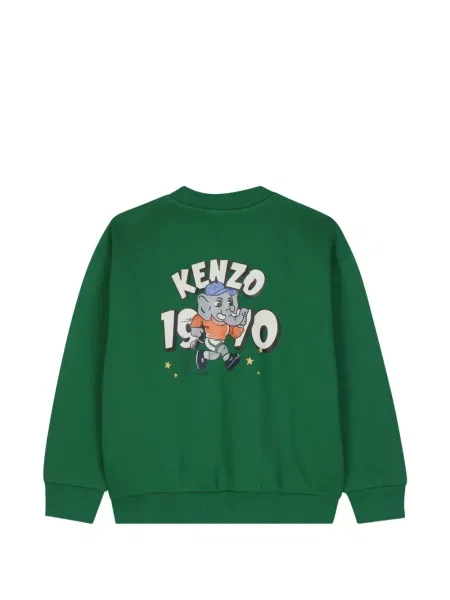 Bluza dziecięca Kenzo zielona