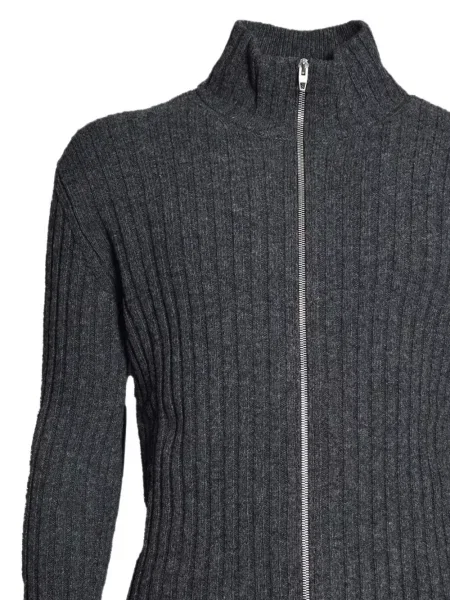 Pulover Jil Sander tricotate gri