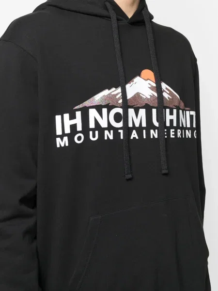 Суичър с качулка Ih Nom Uh Nit черно