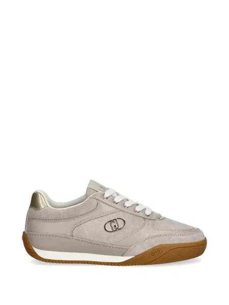 Sneakerși Liu Jo din piele de căprioară gri