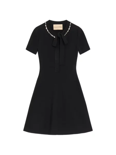 Rochie Valentino Garavani tricotate negru