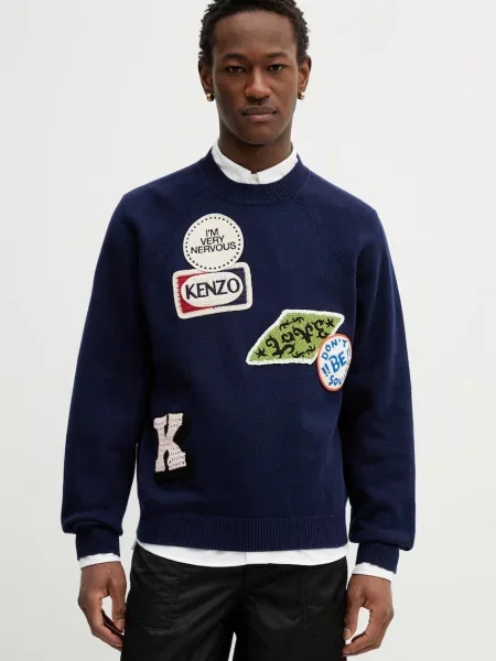 Kenzo pulover din amestec de lână