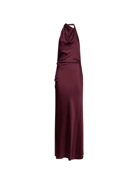 Rochie Simkhai cu gât halter roșu