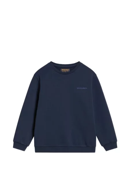 Sweter dziecięcy Woolrich niebieski