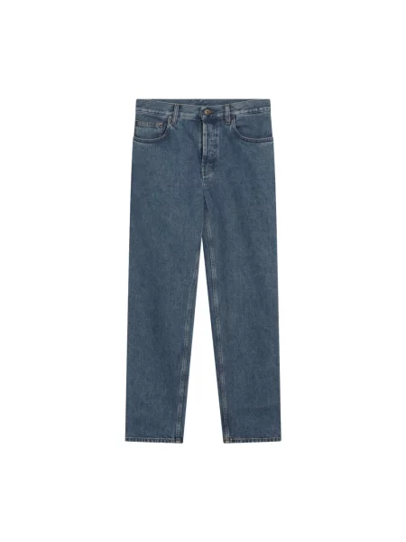 Proste jeansy Burberry niebieskie