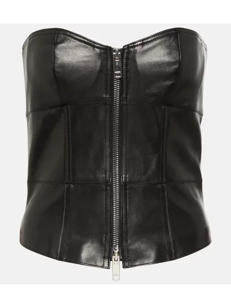 Sutien Isabel Marant din piele negru