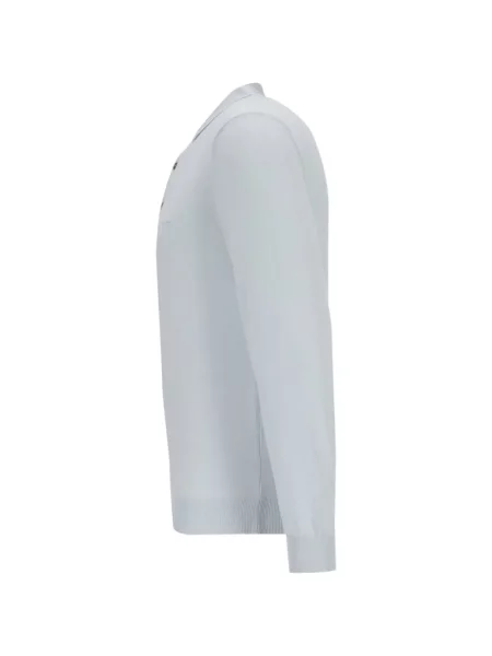 Lung tricou polo Boss albastru
