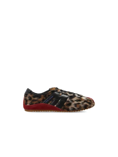 Sneakersy Marc Jacobs skórzane brązowe