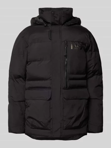 Kurtka pikowana z z patką model ‘TROMSOE’ Helly Hansen czarna