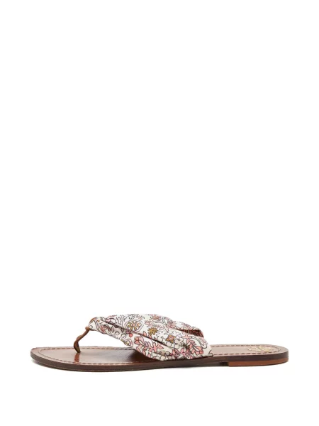 Chiloți tanga Tory Burch cu imagine alb