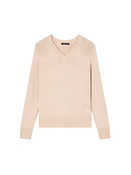 Sweter Armani Exchange beżowy