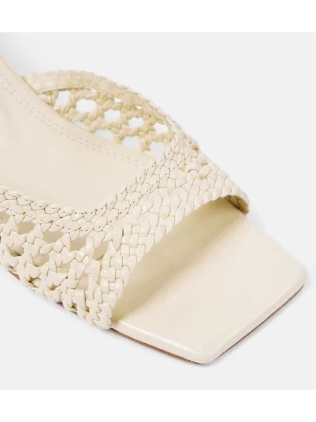 Sandale Souliers Martinez din piele alb