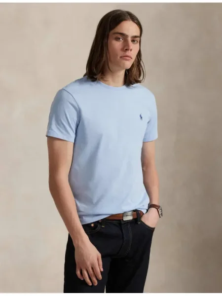 Polo Ralph Lauren Tricou celest Custom albastru