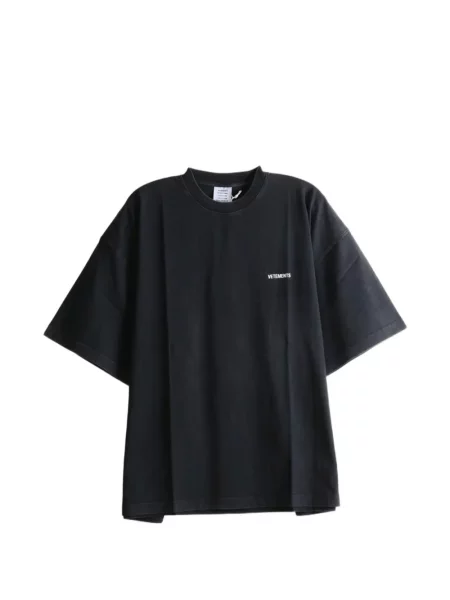Tricou Vetements cu imagine negru