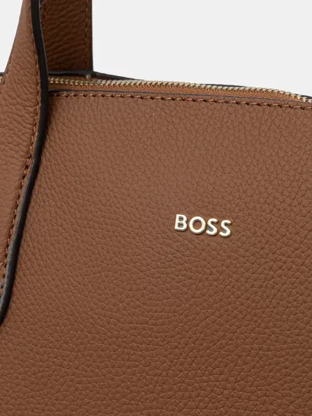 Кожаная сумка шоппер Boss
