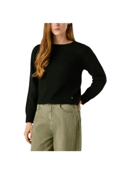Denim ruha Pepe Jeans fekete