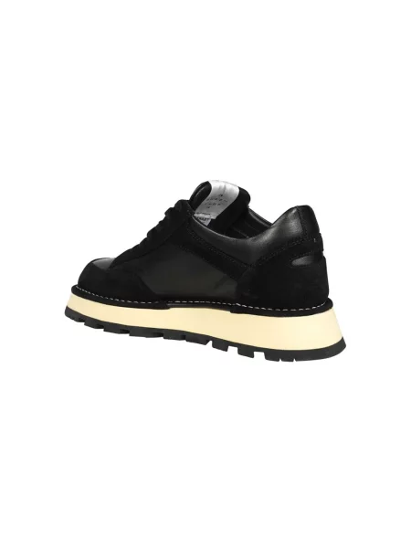 Sneakersy Spalwart skórzane czarne