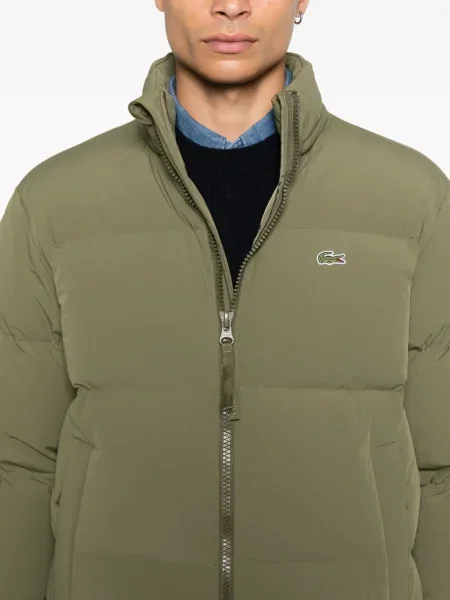 Geacă cu puf Lacoste verde