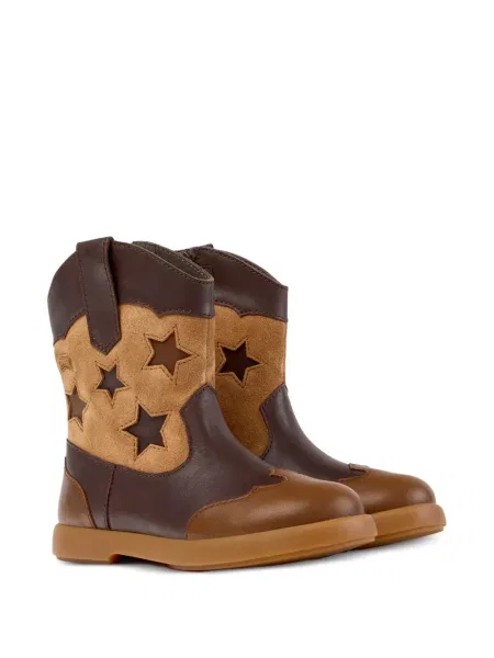 Buty do kostki dziecięce Camper brązowe