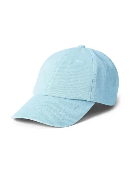 Бейсболка Polo Ralph Lauren Cap однотонна блакитна