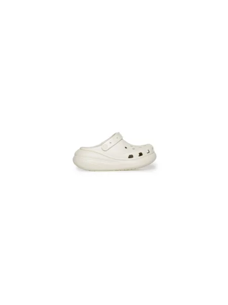Klapki Crocs Classic Crush Clog bone białe