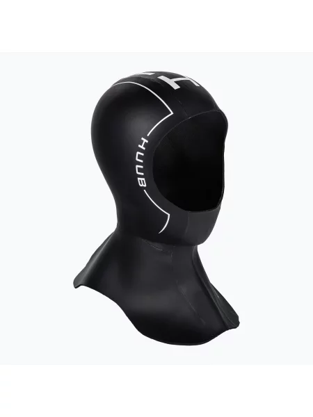 Czapka Huub z kapturem czarna