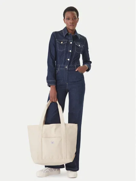 Kabelka Guess Jeans béžová