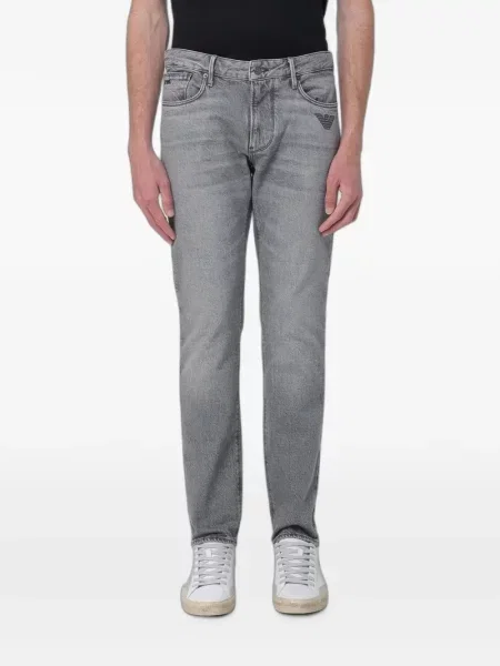 Blugi Emporio Armani gri